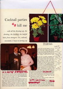 Cocktail parties kill me